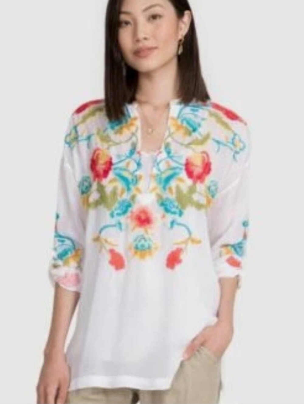 Johnny Was Vagabond Top Size XXL